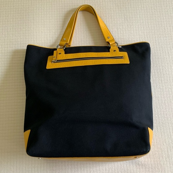 Kate Spade black & yellow tote bag - Picture 2 of 16
